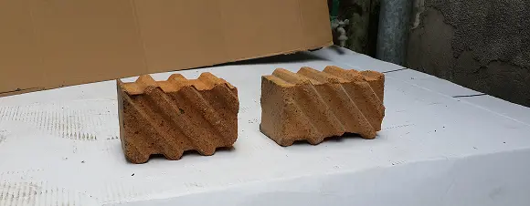 Corte a diamante de refractarios